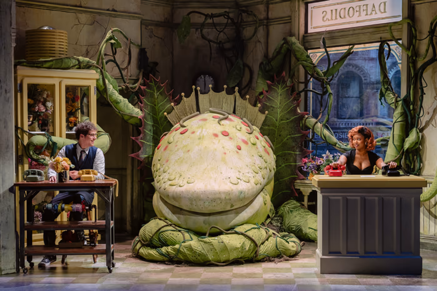 Photos: Joshua Bassett and Joy Woods in LITTLE SHOP OF HORRORS  Image