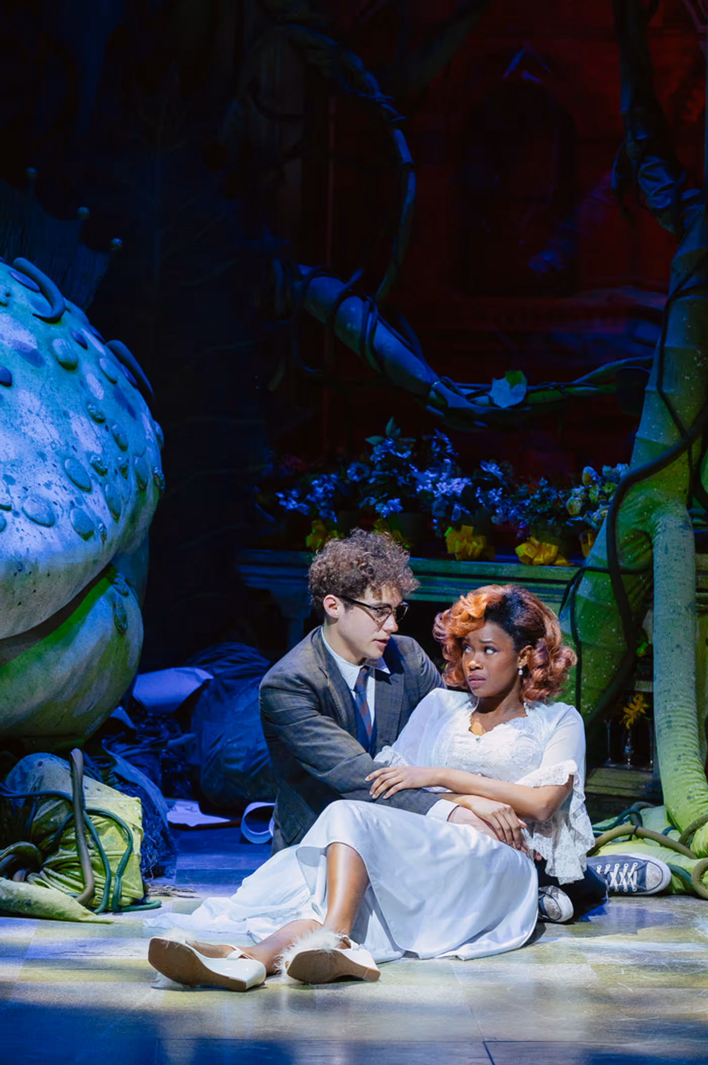 Photos: Joshua Bassett and Joy Woods in LITTLE SHOP OF HORRORS  Image