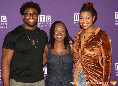 Okieriete Onaodowan, Playwright/Director Ngozi Anyanwu and Aigner Mizzelle Photo