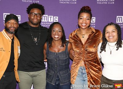 Choreographer Rickey Tripp, Okieriete Onaodowan, Playwright/Director Ngozi Anyanwu, A Photo