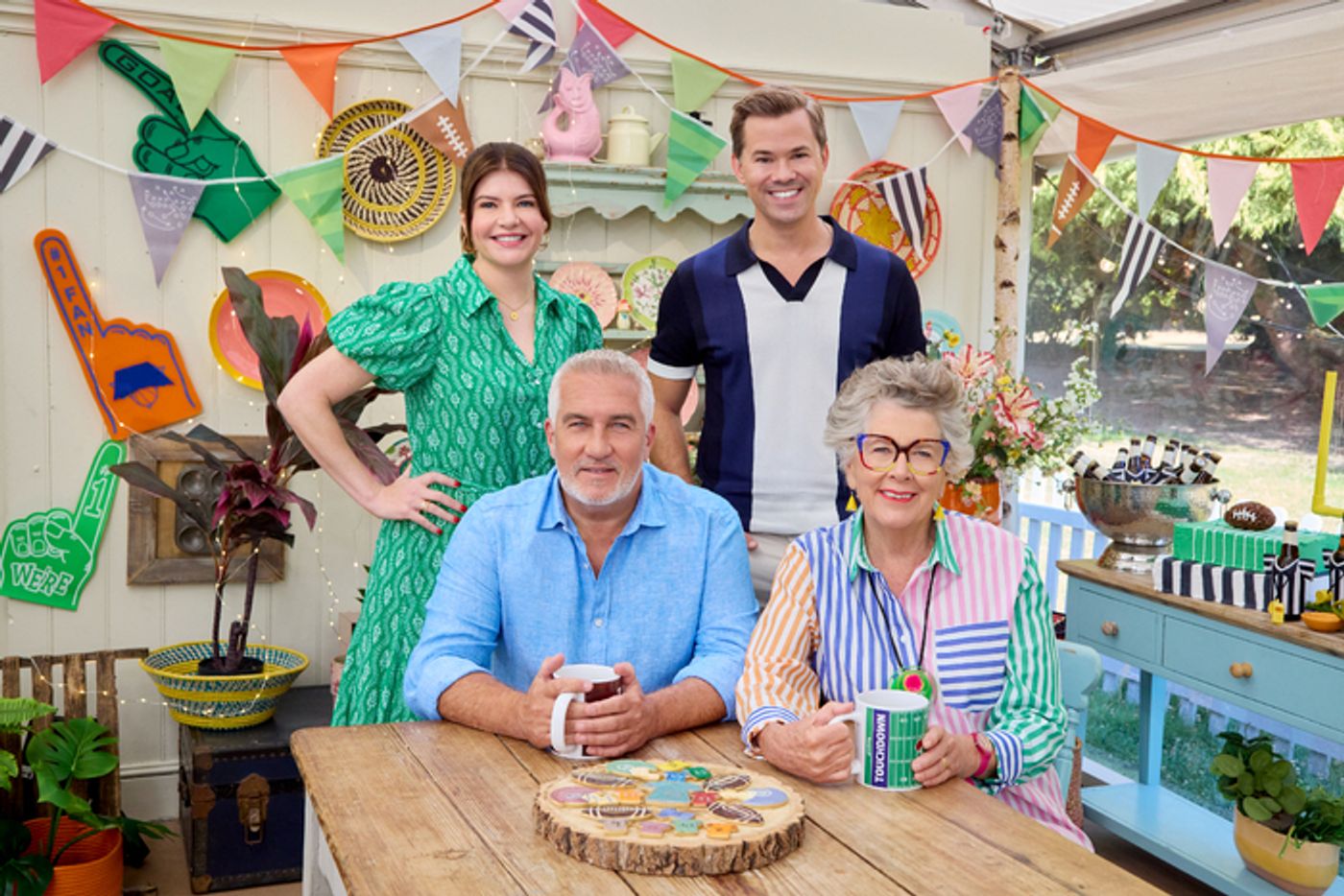 Video/Photos: Andrew Rannells Is Back in New Sports Episode of THE GREAT AMERICAN BAKING SHOW Video/Photos: Andrew Rannells Is Back in New Sports Episode of THE GREAT AMERICAN BAKING SHOW Image
