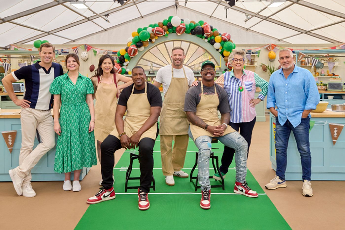 Video/Photos: Andrew Rannells Is Back in New Sports Episode of THE GREAT AMERICAN BAKING SHOW Video/Photos: Andrew Rannells Is Back in New Sports Episode of THE GREAT AMERICAN BAKING SHOW Image