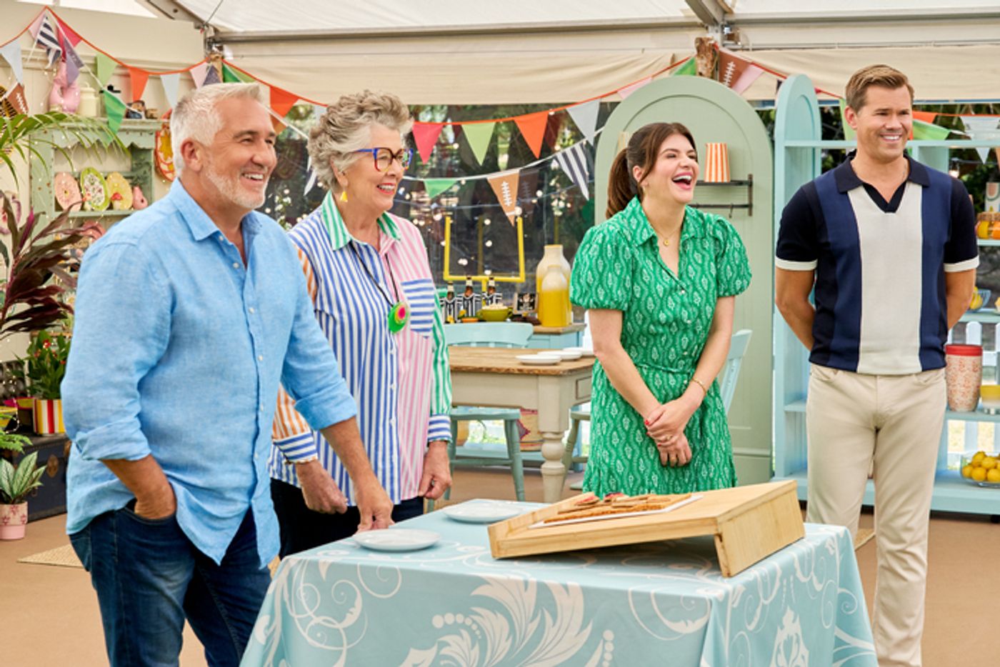 Video/Photos: Andrew Rannells Is Back in New Sports Episode of THE GREAT AMERICAN BAKING SHOW Video/Photos: Andrew Rannells Is Back in New Sports Episode of THE GREAT AMERICAN BAKING SHOW Image