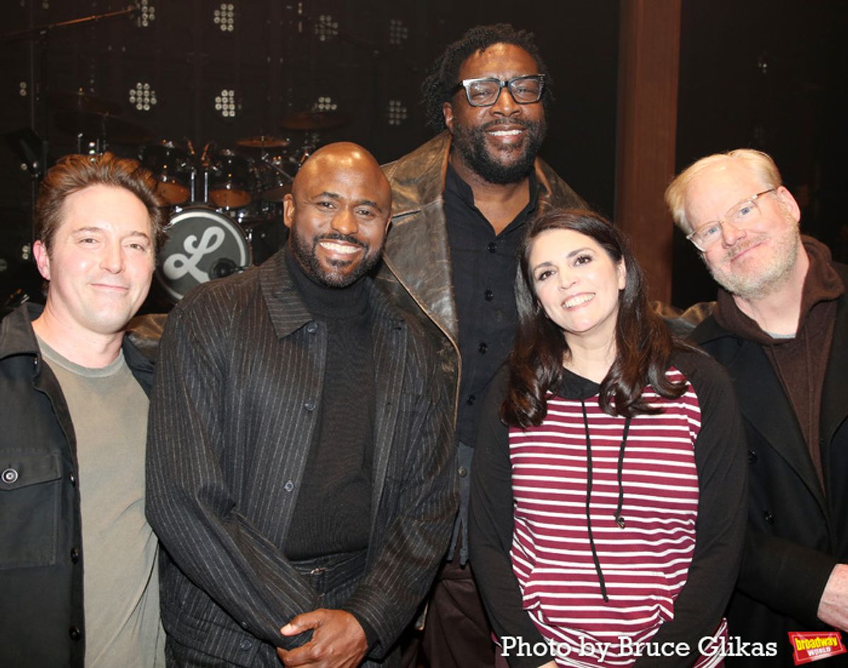 Beck Bennett, Wayne Brady, Questlove, Cecily Strong and Jim Gaffigan at 