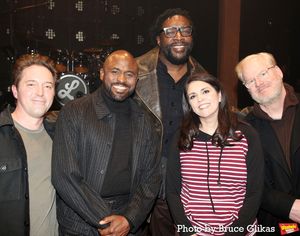 Beck Bennett, Wayne Brady, Questlove, Cecily Strong and Jim Gaffigan Photo