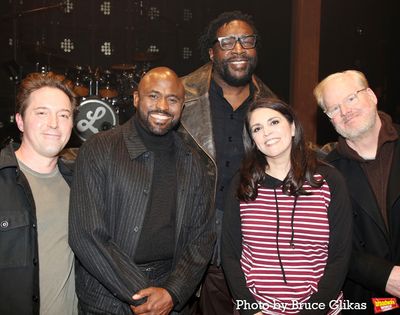 Beck Bennett, Wayne Brady, Questlove, Cecily Strong and Jim Gaffigan Photo