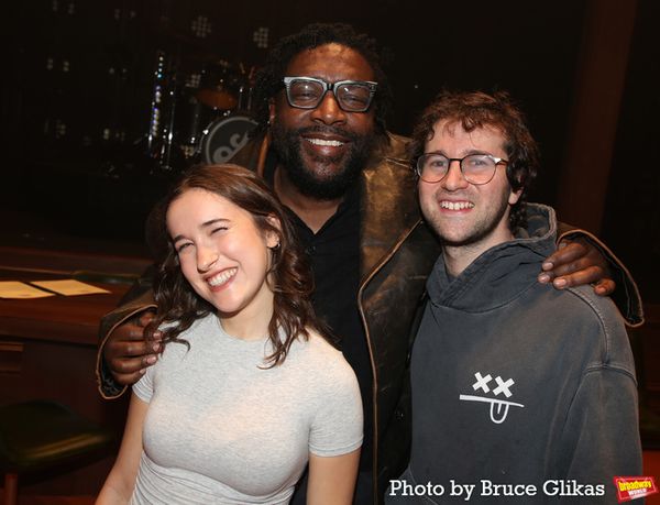 Gracie Lawrence, Questlove and Clyde Lawrence  Photo