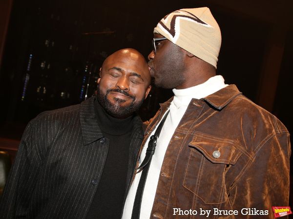 Wayne Brady and Bob The Drag Queen Photo