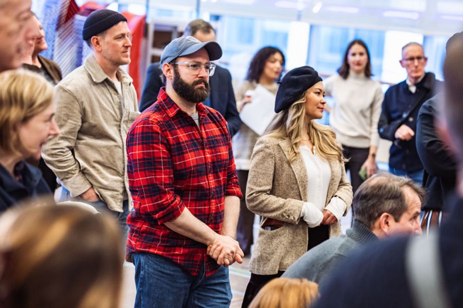 Photos: Jeannette Bayardelle, Andréa Burns and More in COME FROM AWAY Rehearsals at Paper Mill  Image