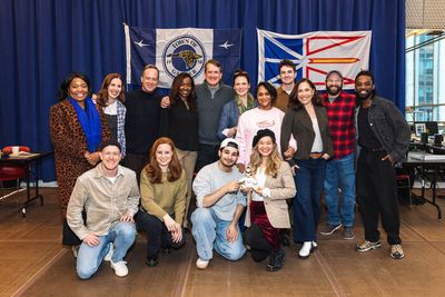 The cast of Come From Away. Top row L-R: Brandi Knox, Molly Coyne, Kent M. Lewis, Jea Photo