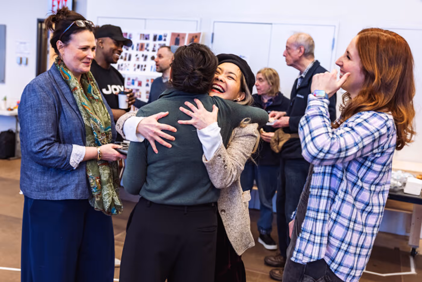 Photos: Jeannette Bayardelle, Andréa Burns and More in COME FROM AWAY Rehearsals at Paper Mill Photos: Jeannette Bayardelle, Andréa Burns and More in COME FROM AWAY Rehearsals at Paper Mill Image