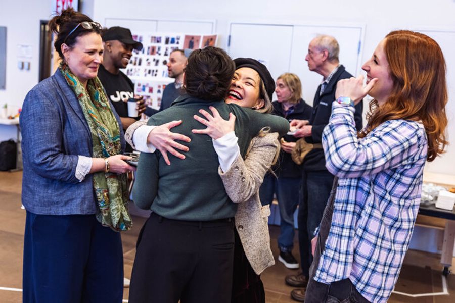 Photos: Jeannette Bayardelle, Andréa Burns and More in COME FROM AWAY Rehearsals at Paper Mill  Image