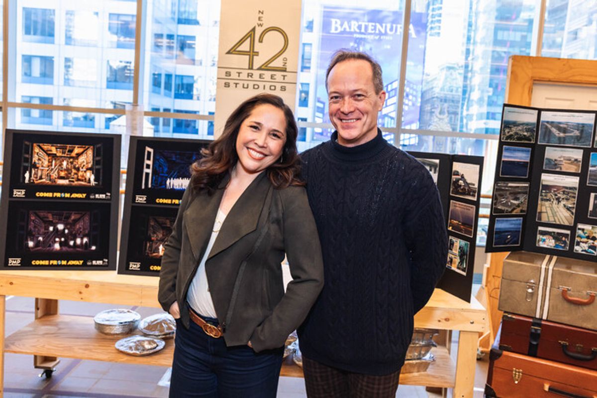 Andréa Burns and Kent M. Lewis at 