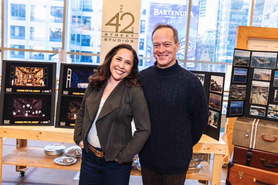 Photos: Jeannette Bayardelle, Andréa Burns and More in COME FROM AWAY Rehearsals at Paper Mill  Image