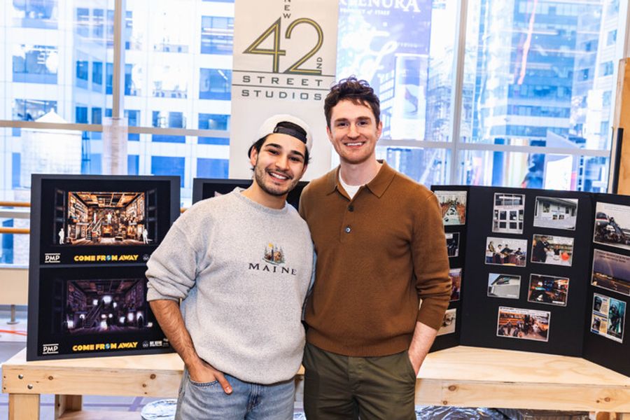 Photos: Jeannette Bayardelle, Andréa Burns and More in COME FROM AWAY Rehearsals at Paper Mill  Image