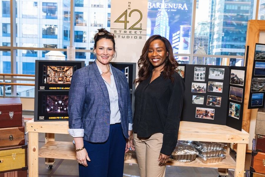 Photos: Jeannette Bayardelle, Andréa Burns and More in COME FROM AWAY Rehearsals at Paper Mill  Image