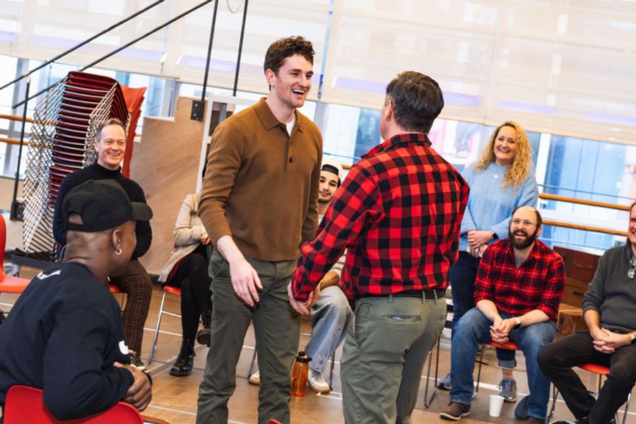 Photos: Jeannette Bayardelle, Andréa Burns and More in COME FROM AWAY Rehearsals at Paper Mill  Image