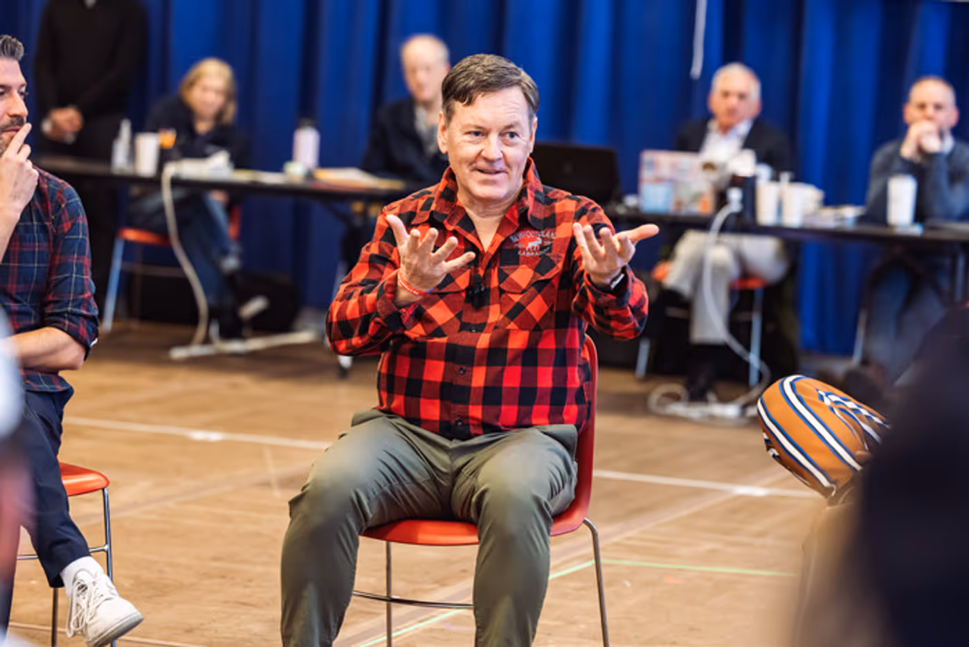 Photos: Jeannette Bayardelle, Andréa Burns and More in COME FROM AWAY Rehearsals at Paper Mill Photos: Jeannette Bayardelle, Andréa Burns and More in COME FROM AWAY Rehearsals at Paper Mill Image