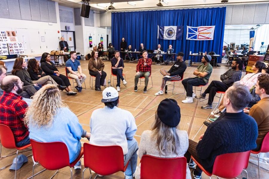 Photos: Jeannette Bayardelle, Andréa Burns and More in COME FROM AWAY Rehearsals at Paper Mill  Image