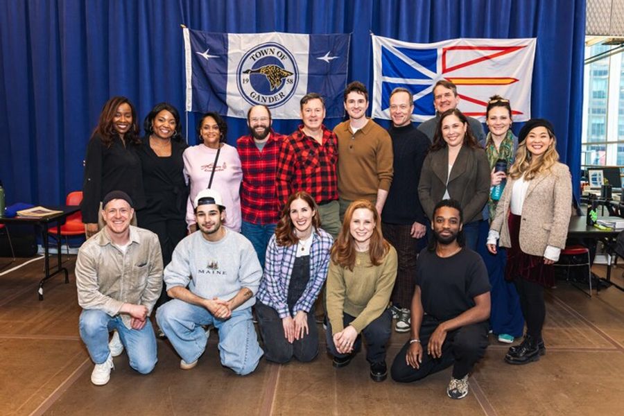 Photos: Jeannette Bayardelle, Andréa Burns and More in COME FROM AWAY Rehearsals at Paper Mill  Image