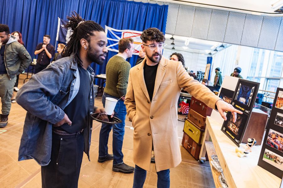 Photos: Jeannette Bayardelle, Andréa Burns and More in COME FROM AWAY Rehearsals at Paper Mill  Image