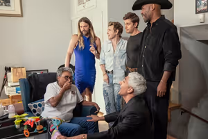 Dorriene Diggs, Jonathan Van Ness, Jeremiah Brent, Tan France, Antoni Porowski, Karam Photo