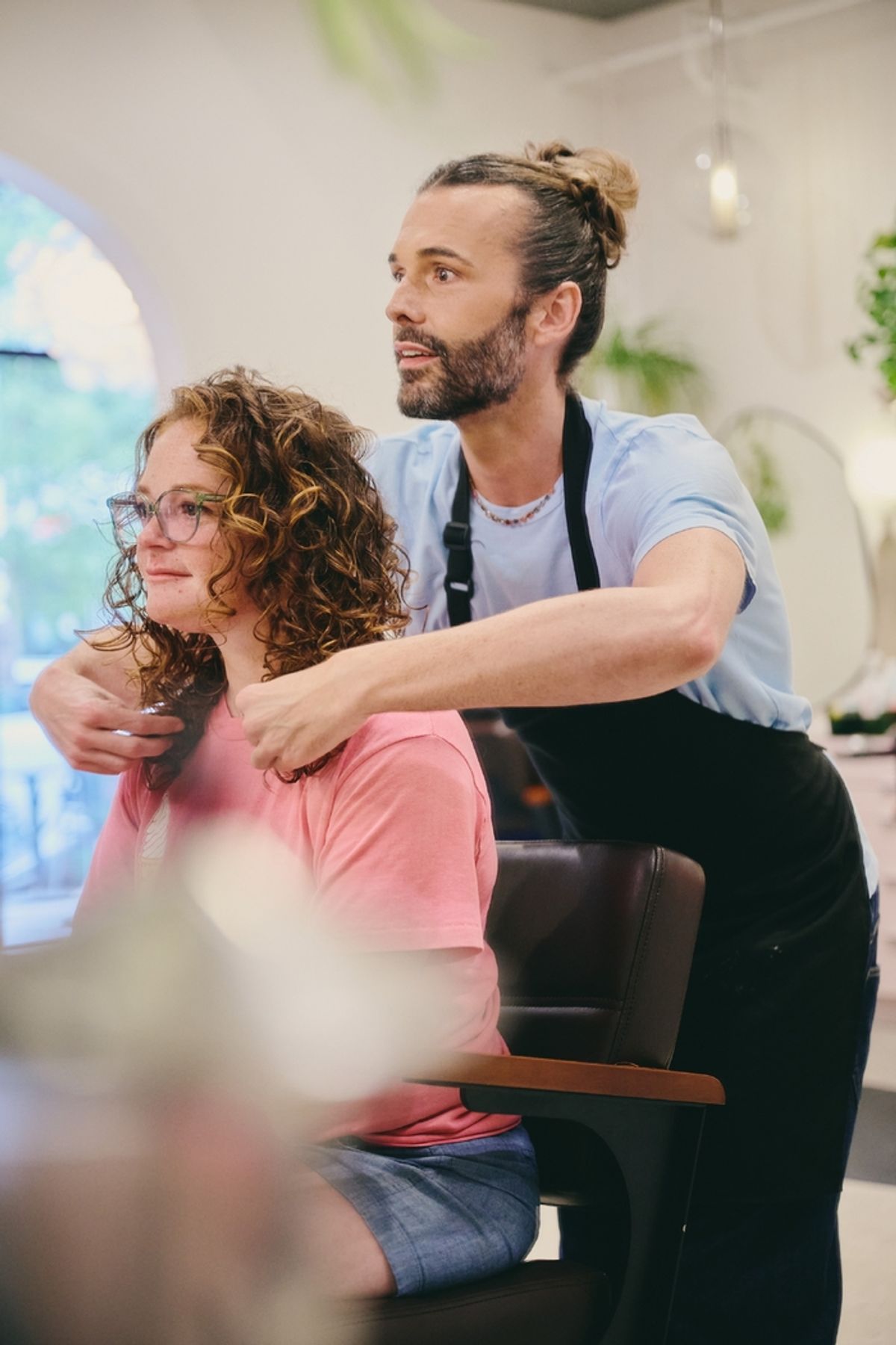 Kate Janosko, Jonathan Van Ness  at 