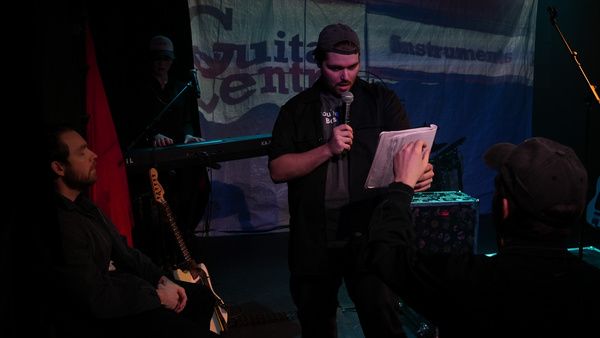 Alex Crossland, Patrick Dinnsen, and Gavin Cole  Photo by Seana E. Rogovin Photo