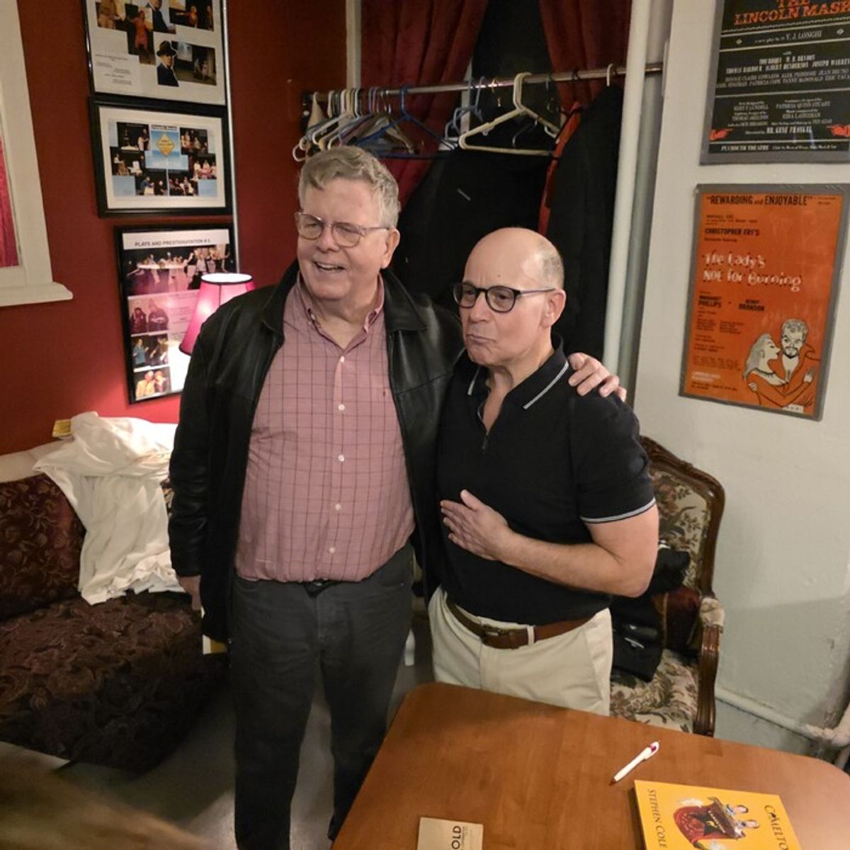 Jim Morgan, Stephen Cole at 