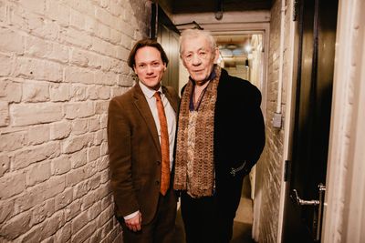 Tom Littler, Ian McKellen Photo