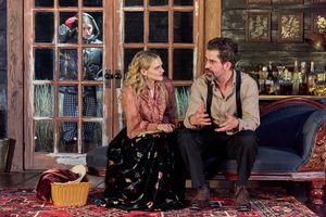 Anna Mirodin, Madeline Brewer, and Hamish Linklater  Photo