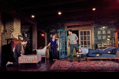 Hamish Linklater, Miriam Silverman, Kelvin Harrison Jr., and Dylan Baker  Photo