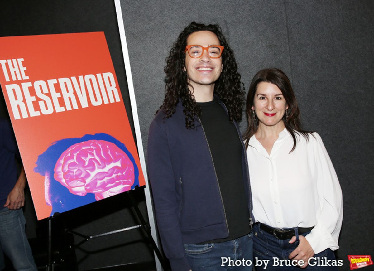 Playwright Jake Brasch and Director Shelley Butler at 