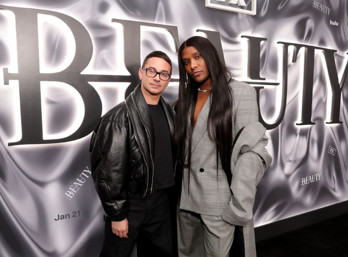 Christian Siriano and Law Roach at 