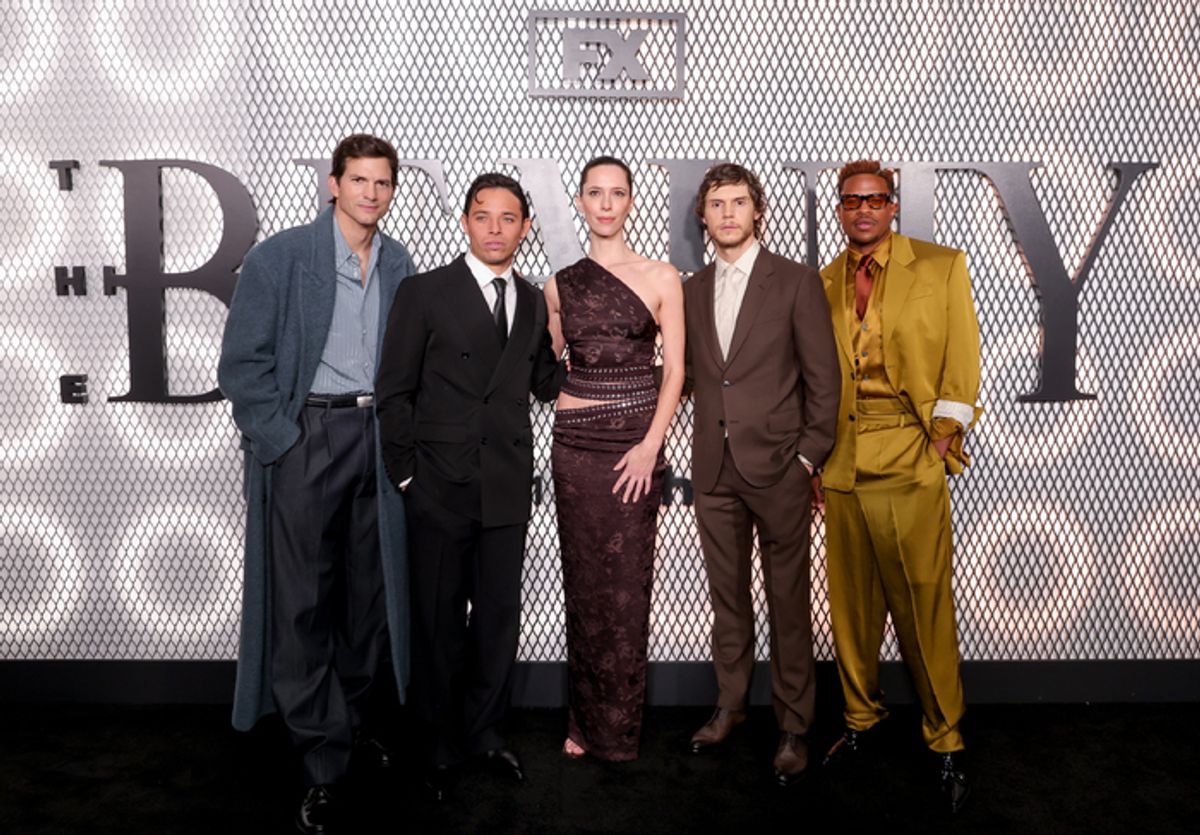 Ashton Kutcher, Anthony Ramos, Rebecca Hall, Evan Peters, and Jeremy Pope at 