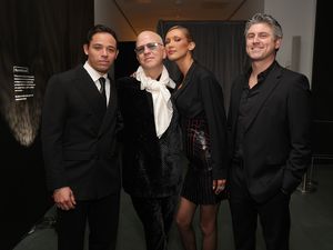 Anthony Ramos, Ryan Murphy, Bella Hadid, and Matthew Hodgson Photo
