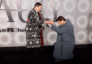 Ashton Kutcher and Isabella Rossellini @ BroadwayWorld Ashton Kutcher and Isabella Rossellini Photo