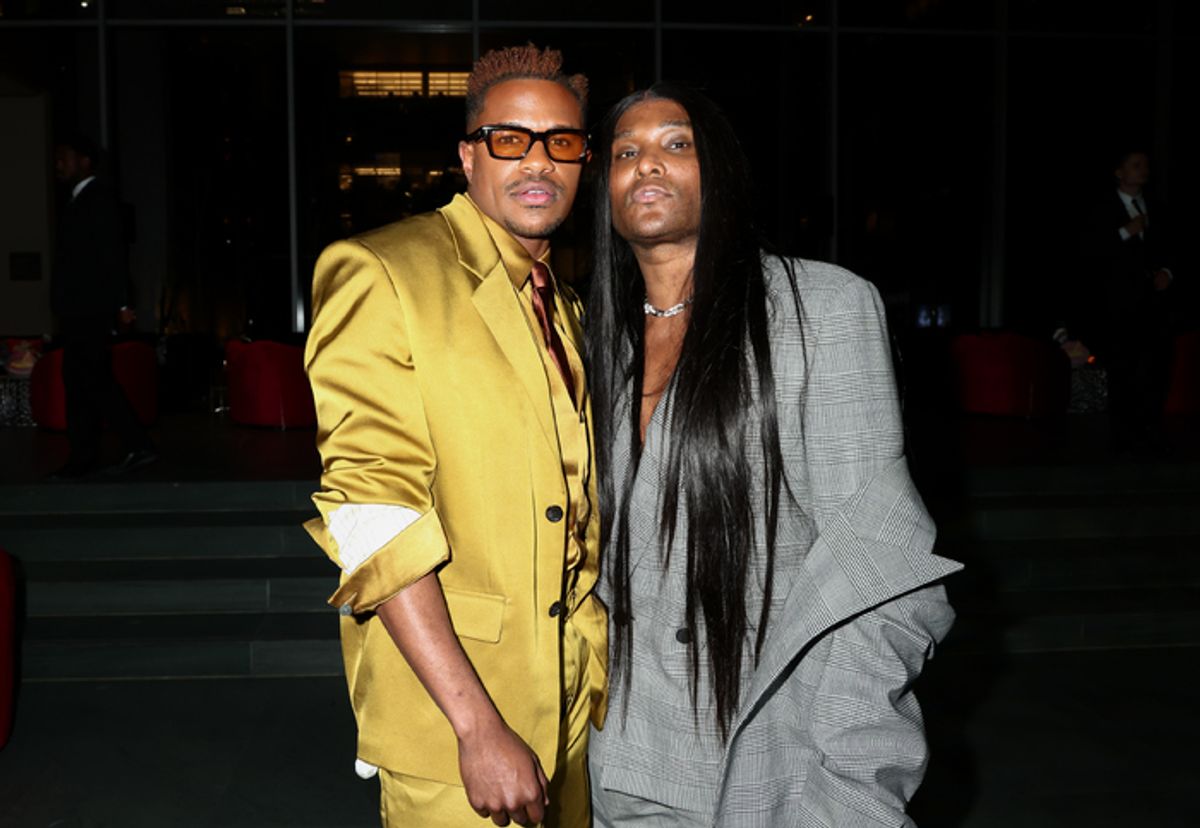 Jeremy Pope and Law Roach at 