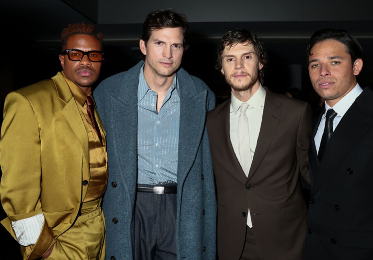 Jeremy Pope, Ashton Kutcher, Evan Peters, and Anthony Ramos  at 