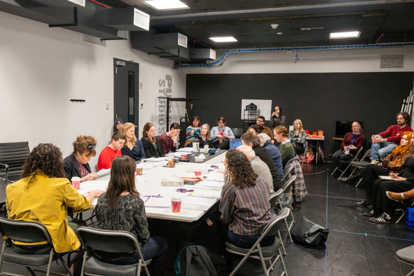 Photos: Noah Galvin, Caroline Aaron and More in THE RESERVOIR Rehearsals  Image