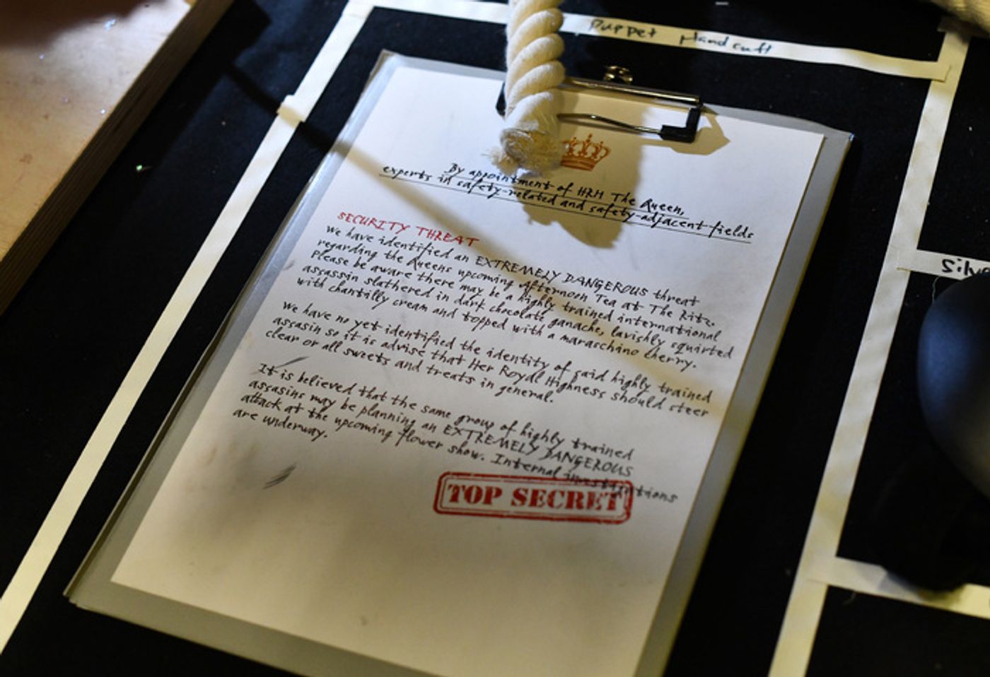 Photos: Backstage at The Royal Shakespeare Company's THE BFG  Image