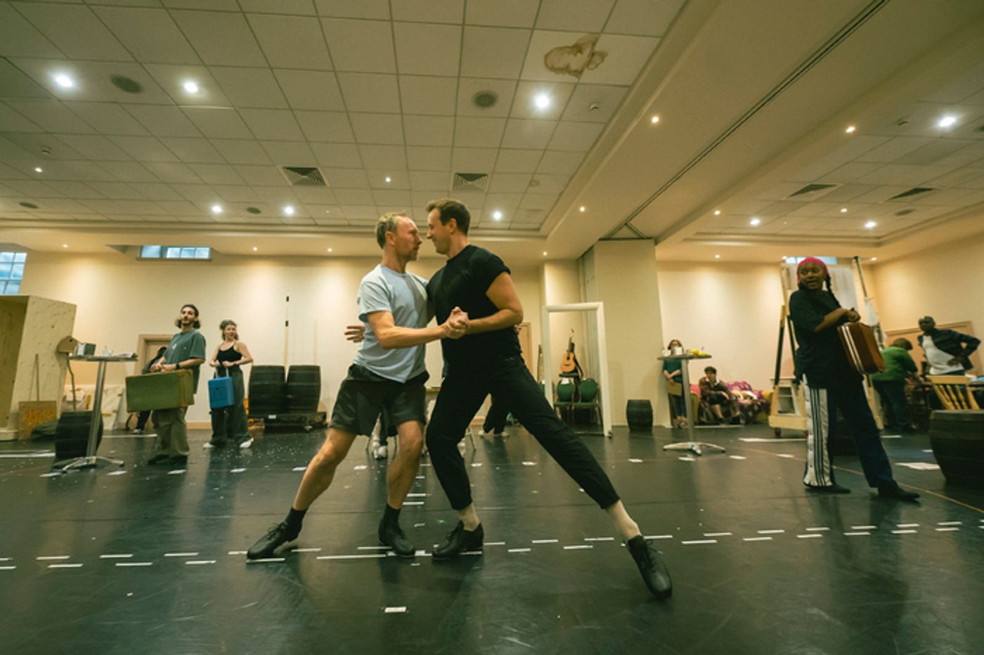 Photos: THE UNLIKELY PILGRIMAGE OF HAROLD FRY Cast in Rehearsals  Image