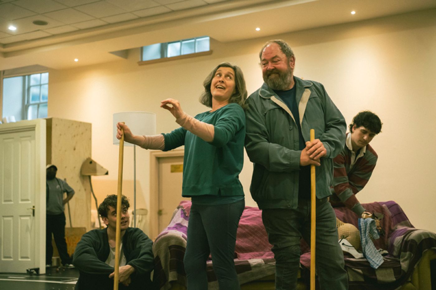 Photos: THE UNLIKELY PILGRIMAGE OF HAROLD FRY Cast in Rehearsals  Image