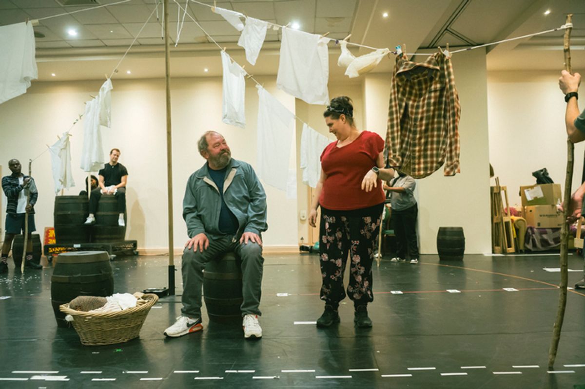 Mark Addy, Jenna Boyd at 