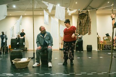 Mark Addy, Jenna Boyd Photo