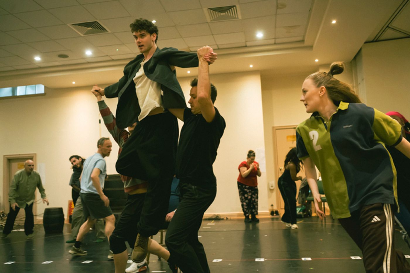 Photos: THE UNLIKELY PILGRIMAGE OF HAROLD FRY Cast in Rehearsals  Image