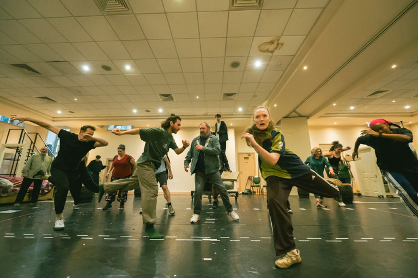 Photos: THE UNLIKELY PILGRIMAGE OF HAROLD FRY Cast in Rehearsals  Image