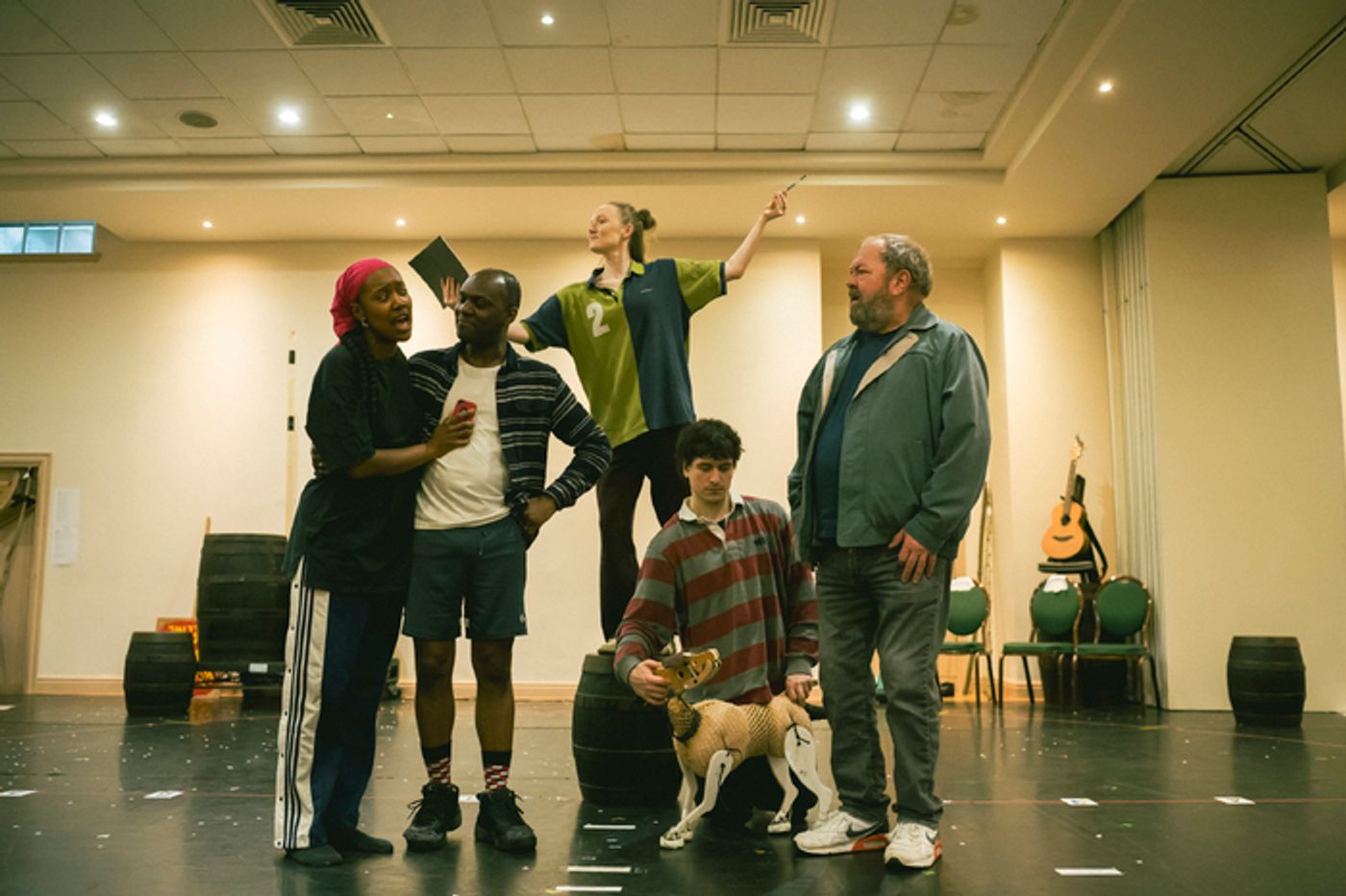 Photos: THE UNLIKELY PILGRIMAGE OF HAROLD FRY Cast in Rehearsals  Image