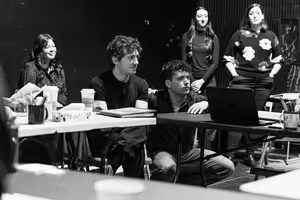 Ethan Slater and Marshall Pailet @ BroadwayWorld Ethan Slater and Marshall Pailet Photo