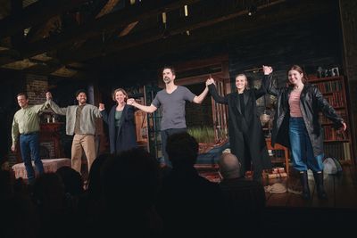 Dylan Baker, Kelvin Harrison Jr., Miriam Silverman, Hamish Linklater, Madeline Brewer Photo